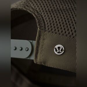 Lululemon Dash And Splash Cap Dark Olive; Like New!